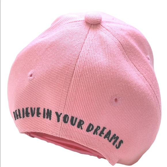 Urban Kids, pink baseball cap with unicorn, embroidered "Believe in your dreams" - Picture 2 of 7